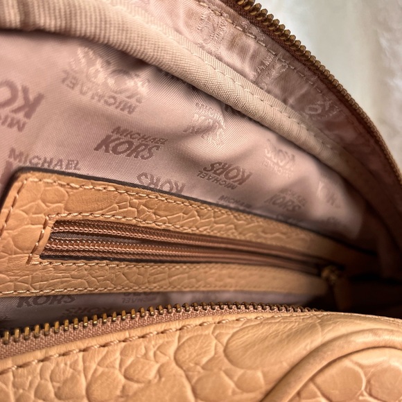 Michael Kors Crocodile Embossed Satchel Handbag. Michael Kors - Picture 8 of 12